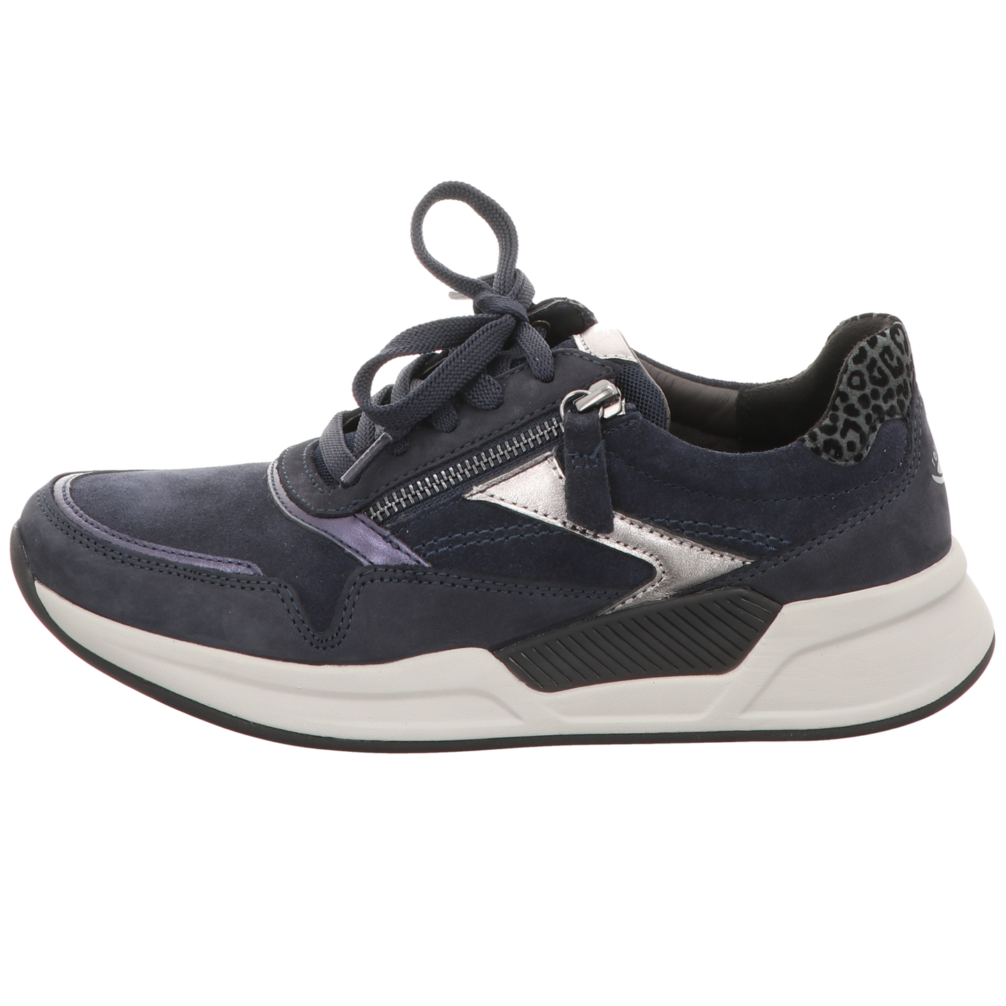 Gabor Damen Schnürschuh bequem  in dunkelblau