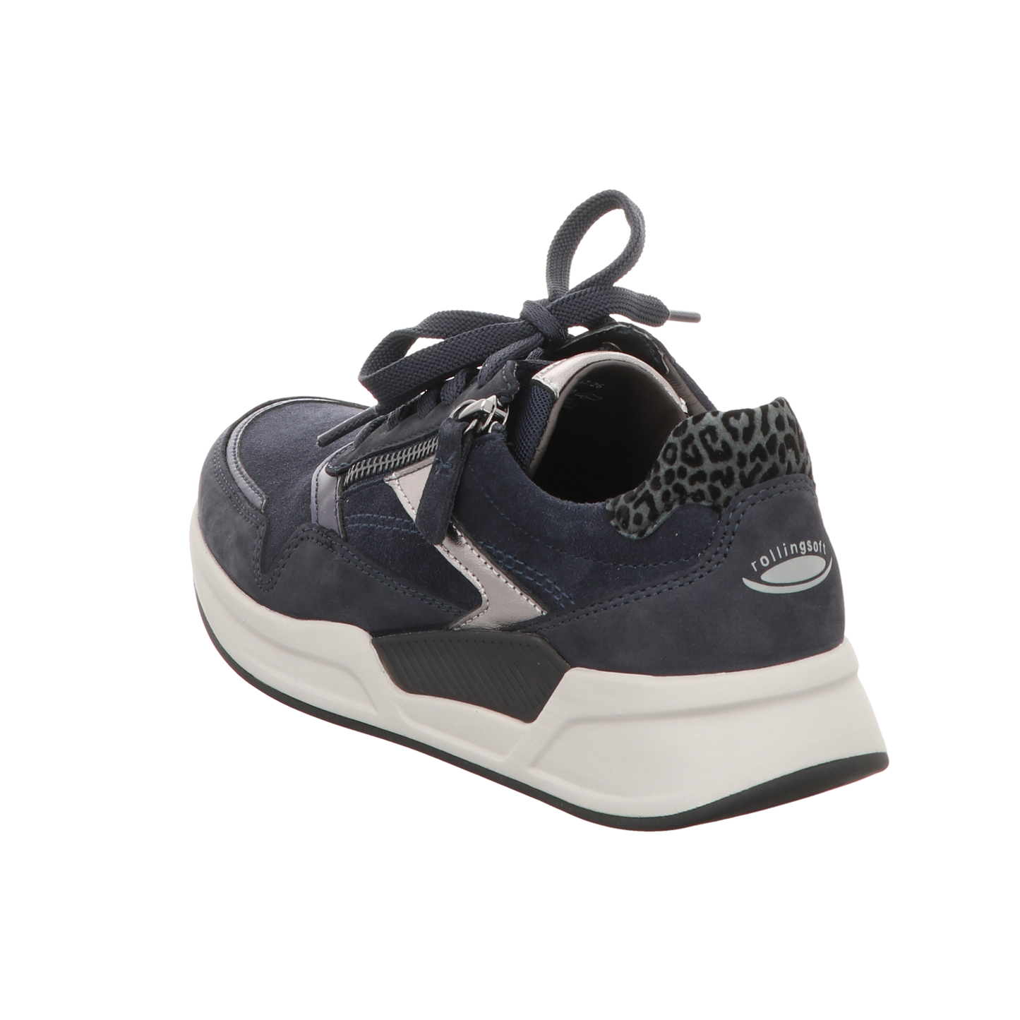 Gabor Damen Schnürschuh bequem  in dunkelblau