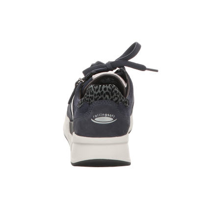 Gabor Damen Schnürschuh bequem  in dunkelblau