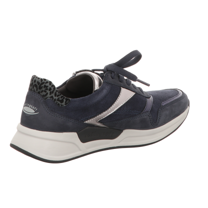 Gabor Damen Schnürschuh bequem  in dunkelblau