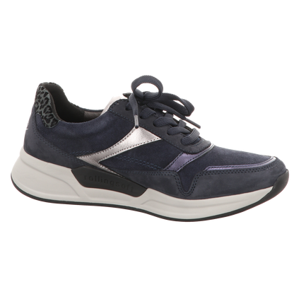 Gabor Damen Schnürschuh bequem  in dunkelblau