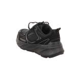 Skechers Damen Schnürschuh Edgeride Silver Eclipse in schwarz