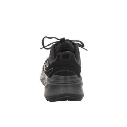 Skechers Damen Schnürschuh Edgeride Silver Eclipse in schwarz