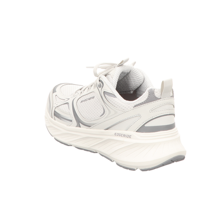 Skechers Damen Schnürschuh Edgeride Silver Eclipse in grau
