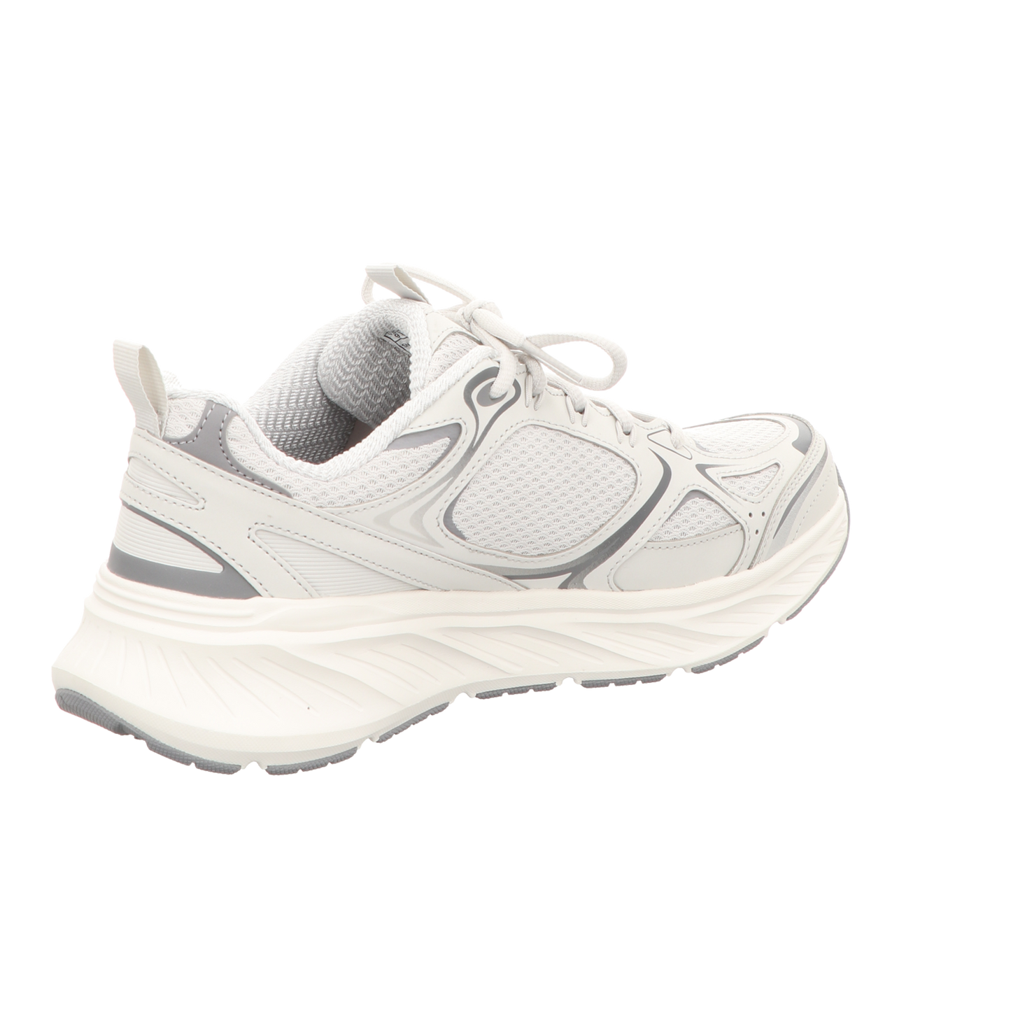 Skechers Damen Schnürschuh Edgeride Silver Eclipse in grau