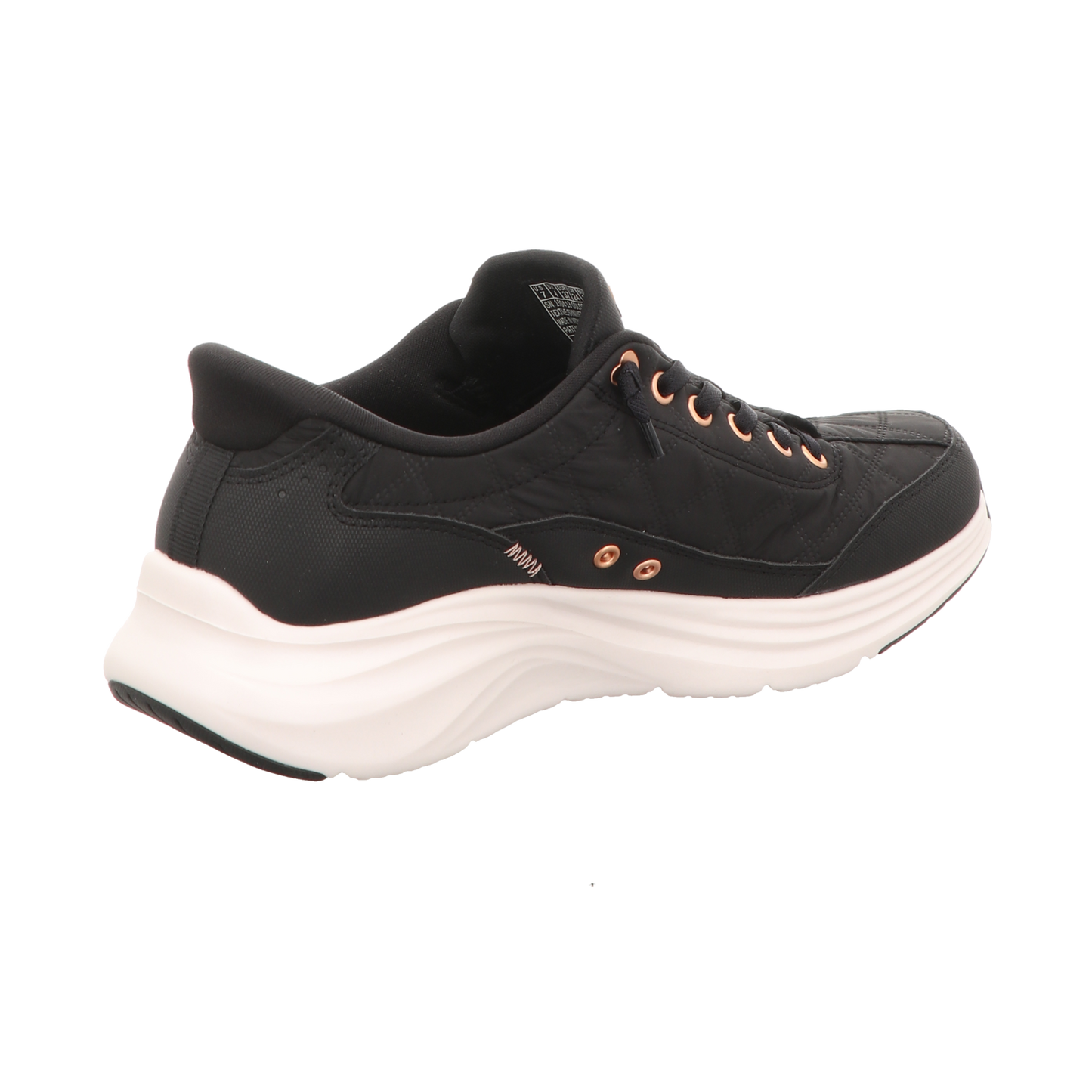 Skechers Damen Slipper Slip Ins Contour Foam in schwarz