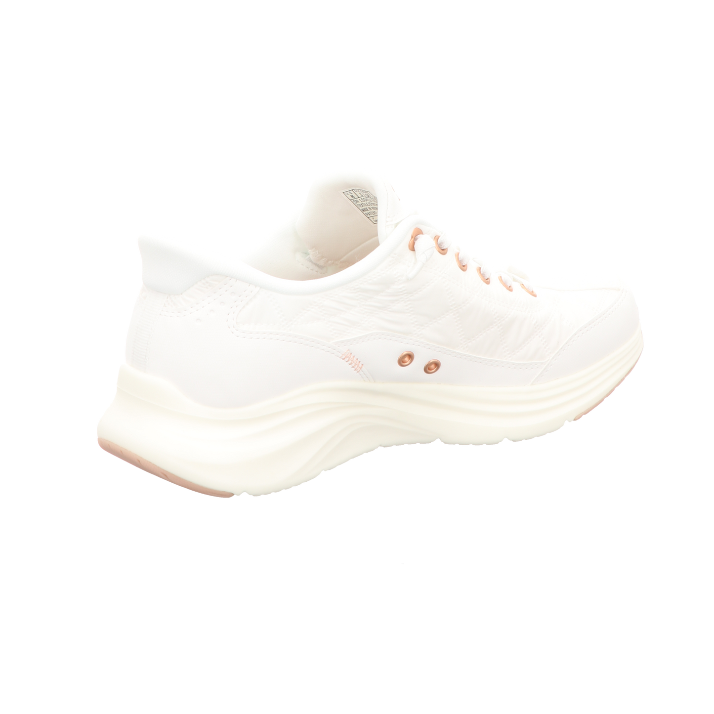 Skechers Damen Slipper Slip-Ins-Contour Foam-Golden H in weiss