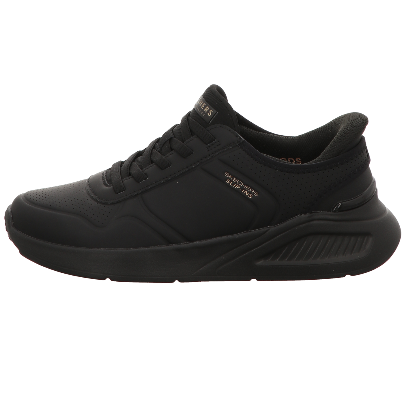 Skechers Damen Slipper Slip-Ins-Uno Lite-Floating in schwarz