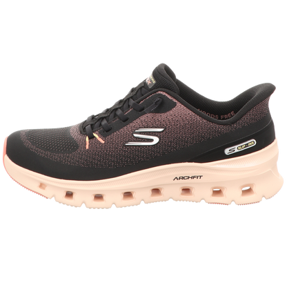 Skechers Damen Slipper Slip-Ins-Arch Fit Glide in schwarz