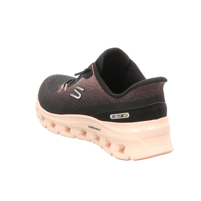 Skechers Damen Slipper Slip-Ins-Arch Fit Glide in schwarz