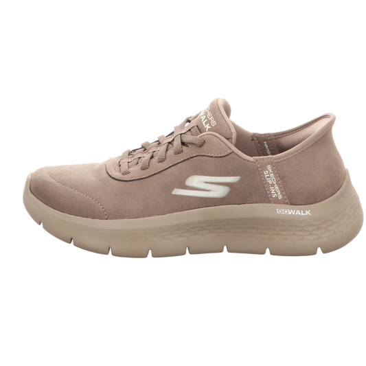 Skechers Damen Slipper Slip-Ins-Go Walk Flex-Mali in braun