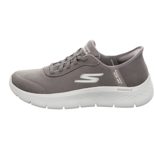 Skechers Damen Slipper Slip-Ins-Go Walk Flex-Mali in grau