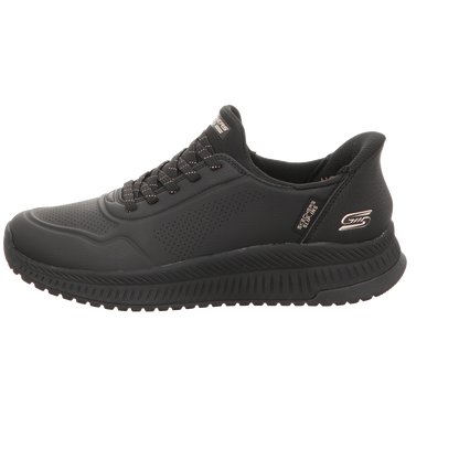 Skechers Damen Slipper Slip-Ins: Bobs Squad 4 in schwarz