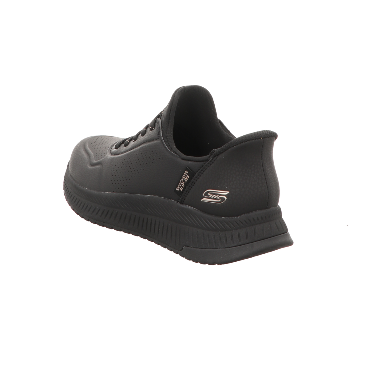 Skechers Damen Slipper Slip-Ins: Bobs Squad 4 in schwarz