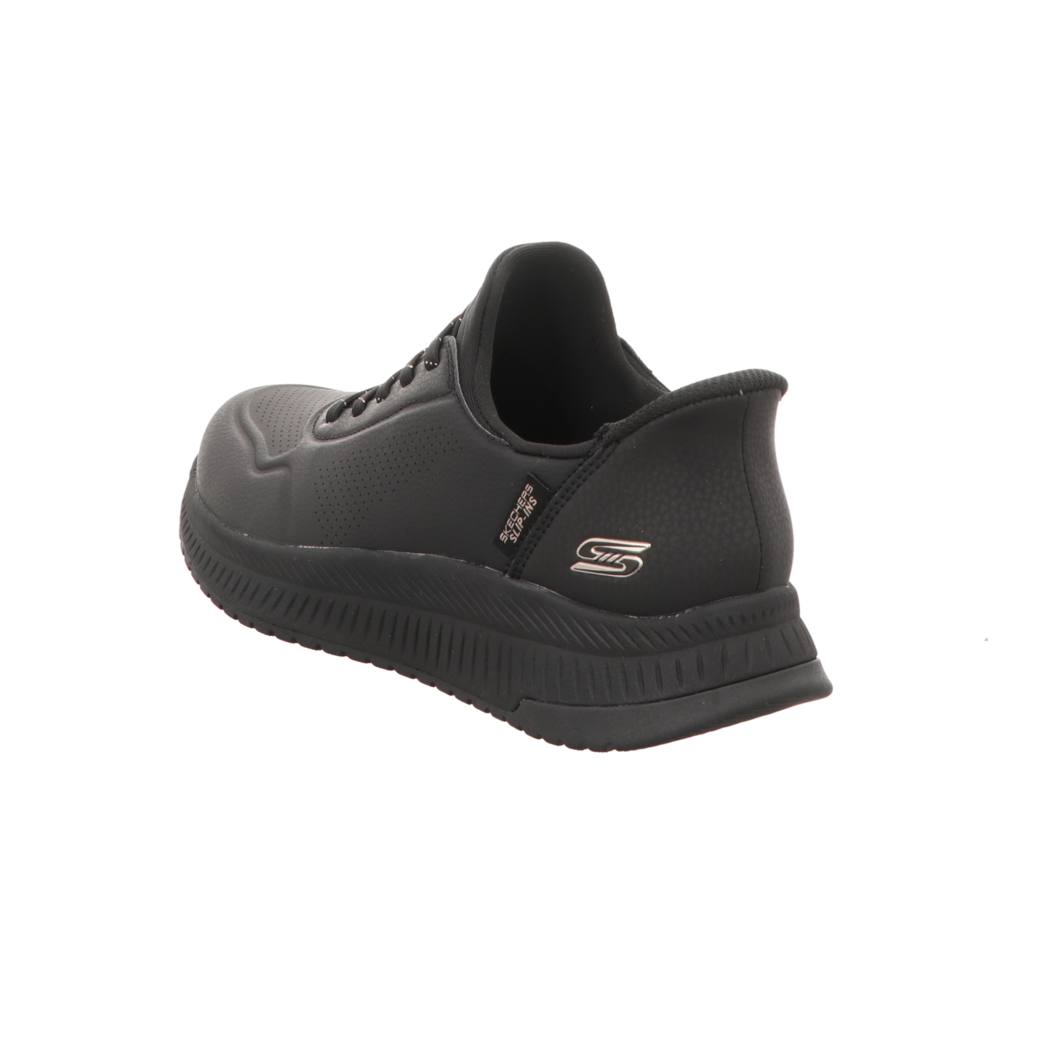 Skechers Damen Slipper Slip-Ins: Bobs Squad 4 in schwarz