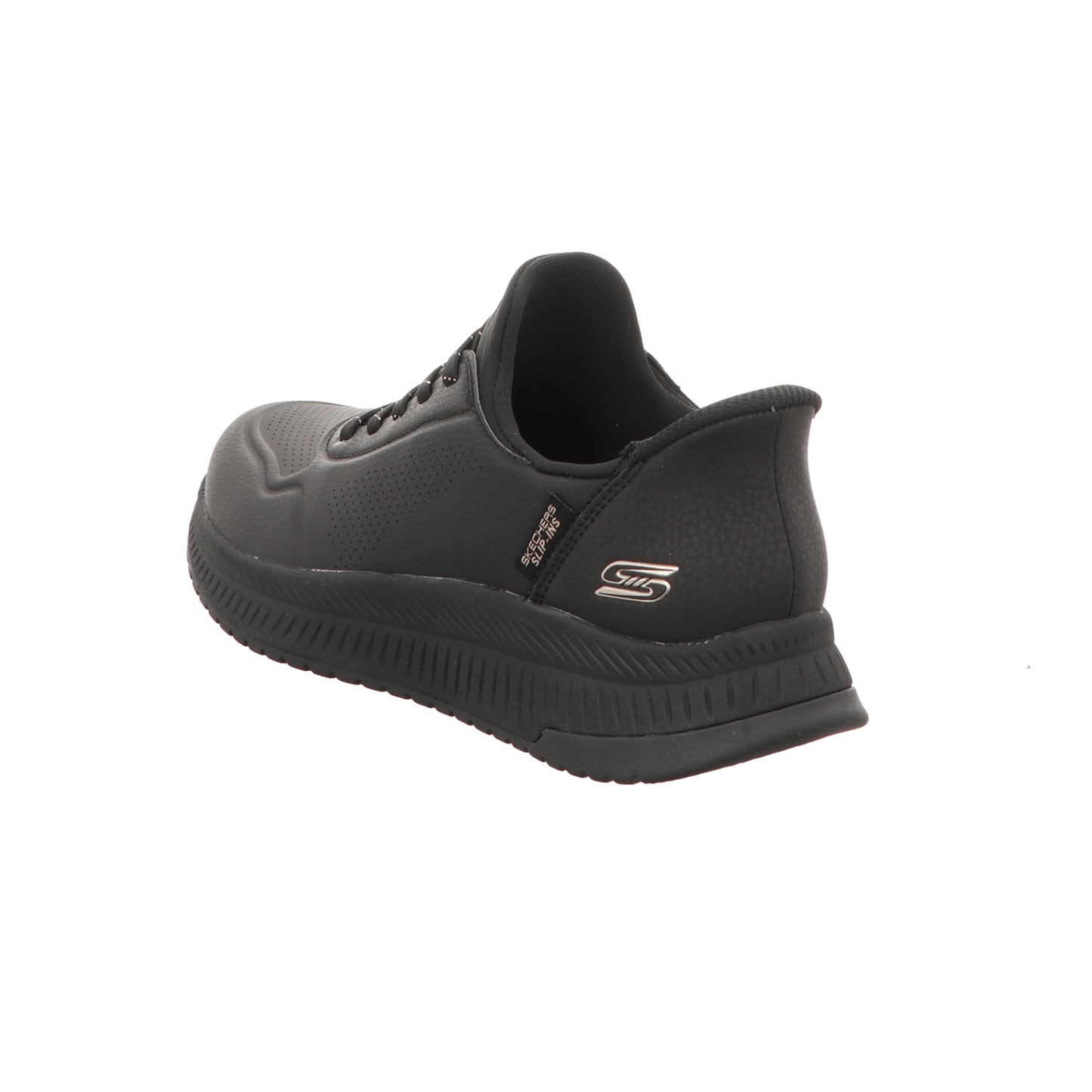 Skechers Damen Slipper Slip-Ins: Bobs Squad 4 in schwarz