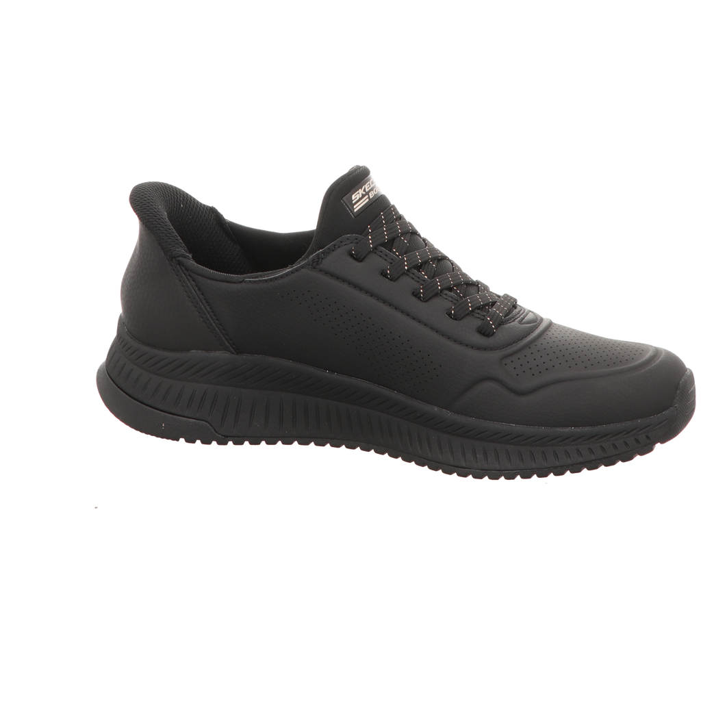 Skechers Damen Slipper Slip-Ins: Bobs Squad 4 in schwarz