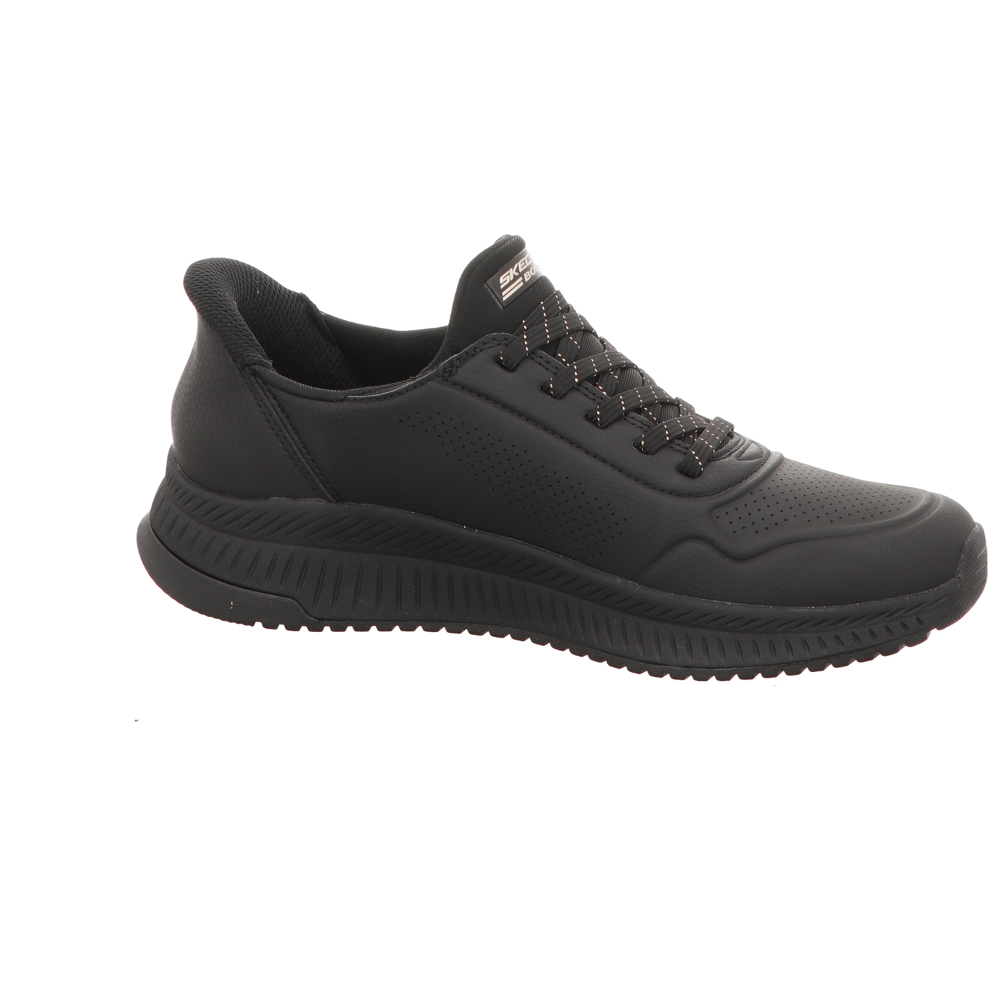 Skechers Damen Slipper Slip-Ins: Bobs Squad 4 in schwarz