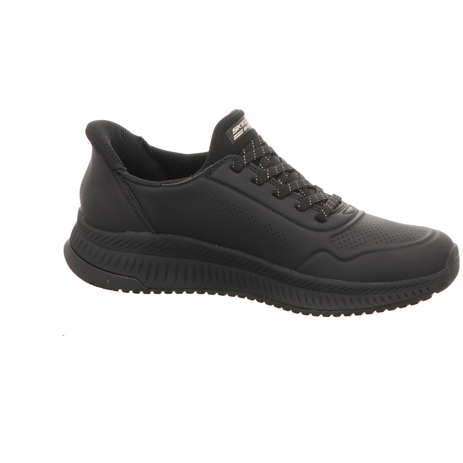 Skechers Damen Slipper Slip-Ins: Bobs Squad 4 in schwarz