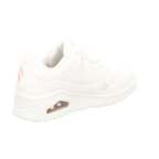 Skechers Damen Schnürschuh Uno-Goldcrown in weiss