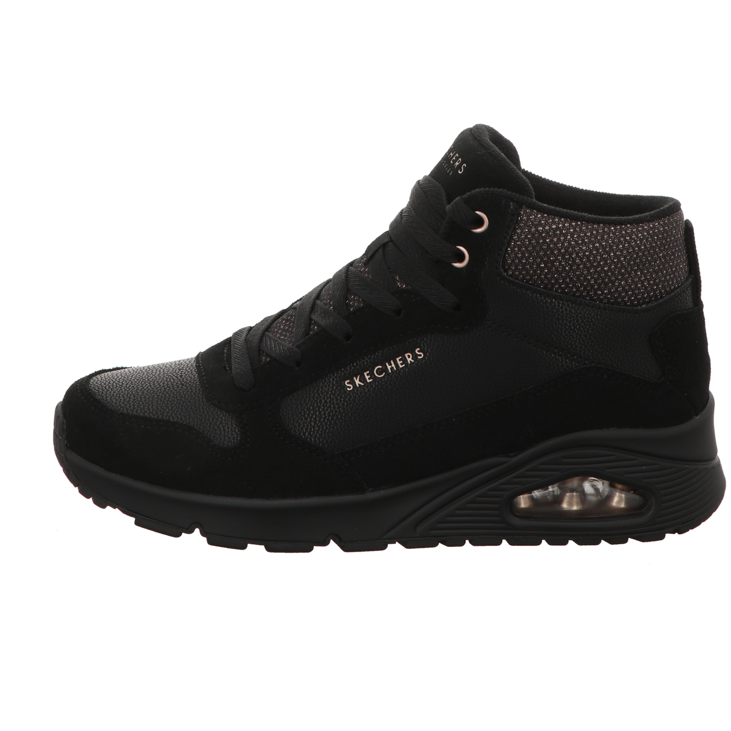 Skechers Damen Stiefel Uno in schwarz