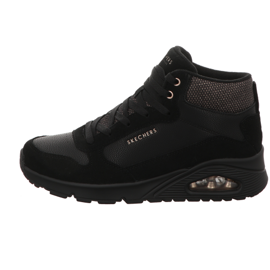 Skechers Damen Stiefel Uno in schwarz