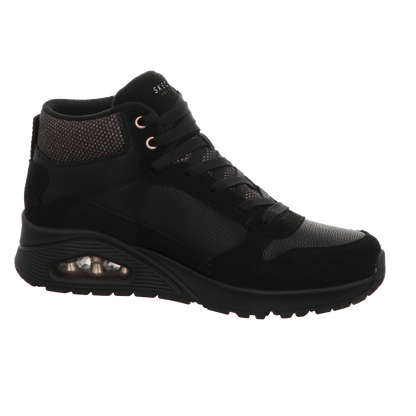 Skechers Damen Stiefel Uno in schwarz