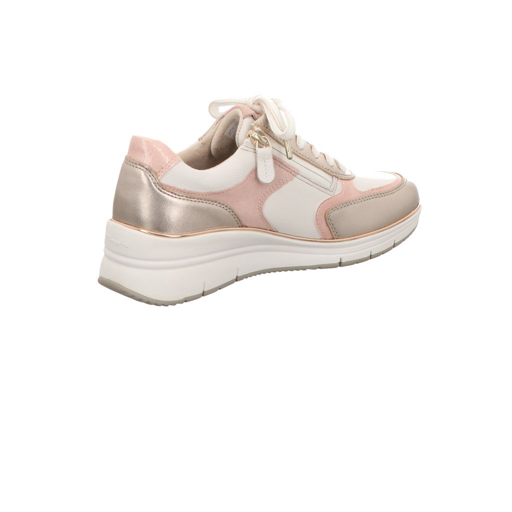 Tamaris Damen Schnürschuh M2376443 in rosa