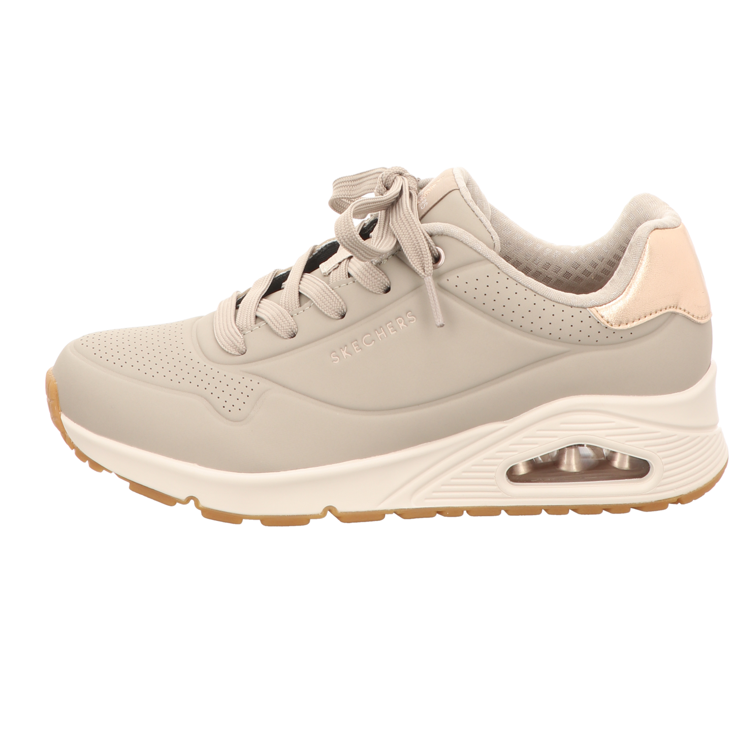 Skechers Damen Schnürschuh Uno-Golden Air in grau
