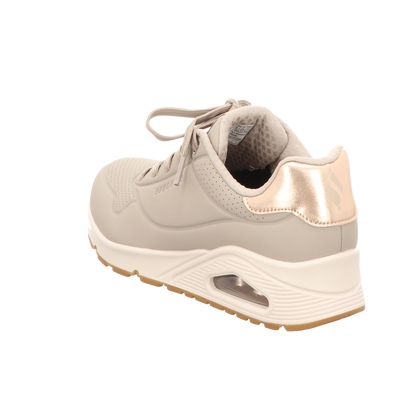 Skechers Damen Schnürschuh Uno-Golden Air in grau