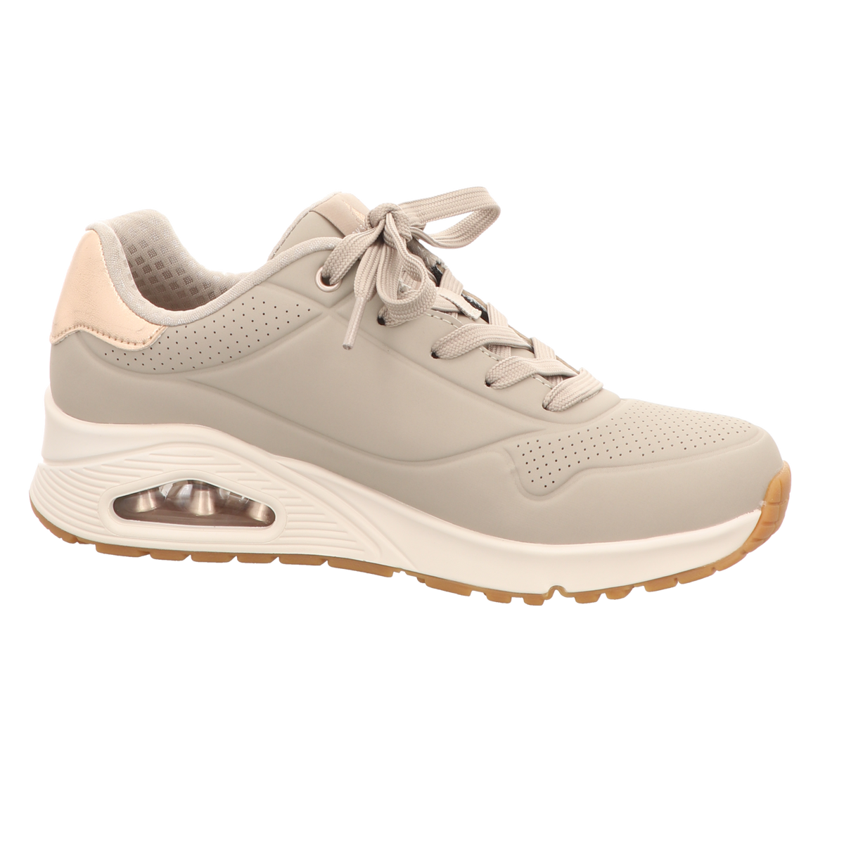 Skechers Damen Schnürschuh Uno-Golden Air in grau