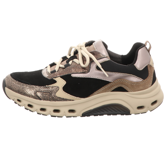 Gabor Damen Schnürschuh bequem  in schwarz