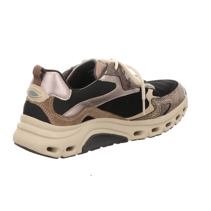 Gabor Damen Schnürschuh bequem  in schwarz