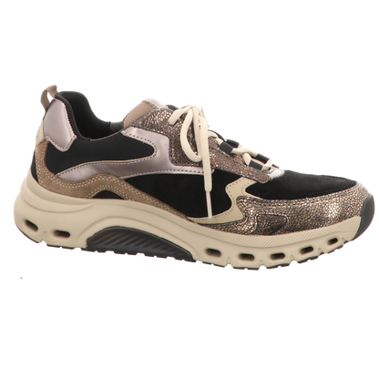 Gabor Damen Schnürschuh bequem  in schwarz