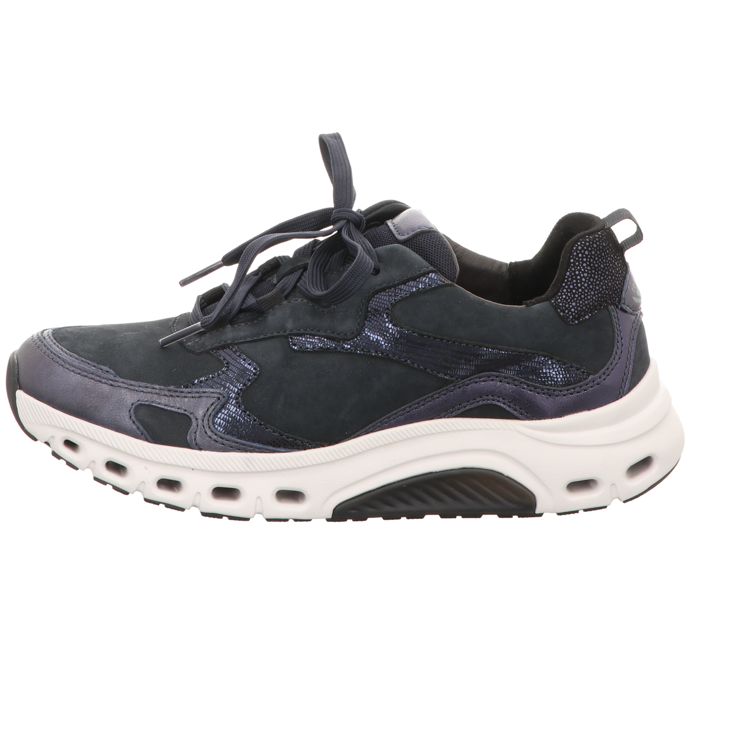 Gabor Damen Schnürschuh bequem  in blau