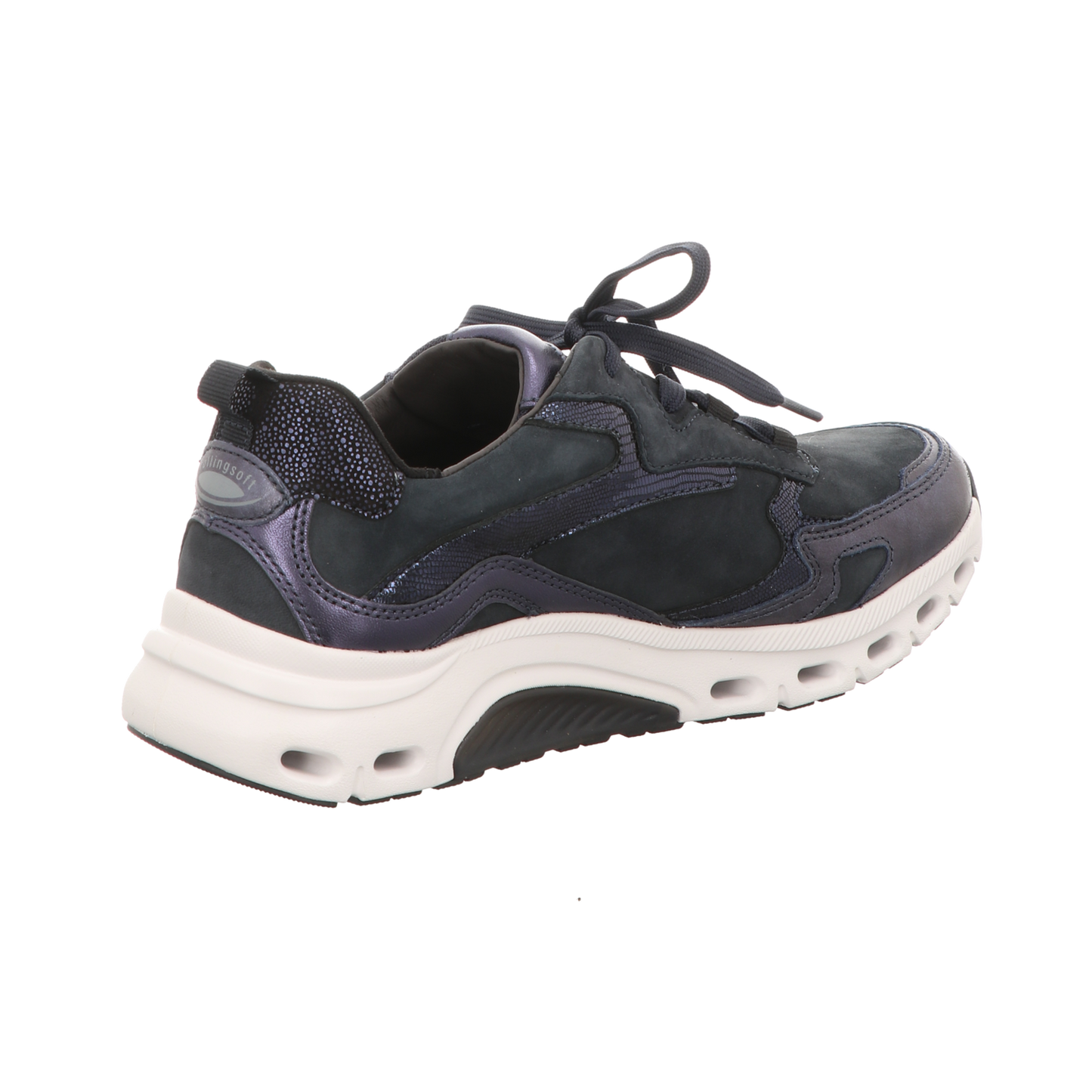 Gabor Damen Schnürschuh bequem  in blau