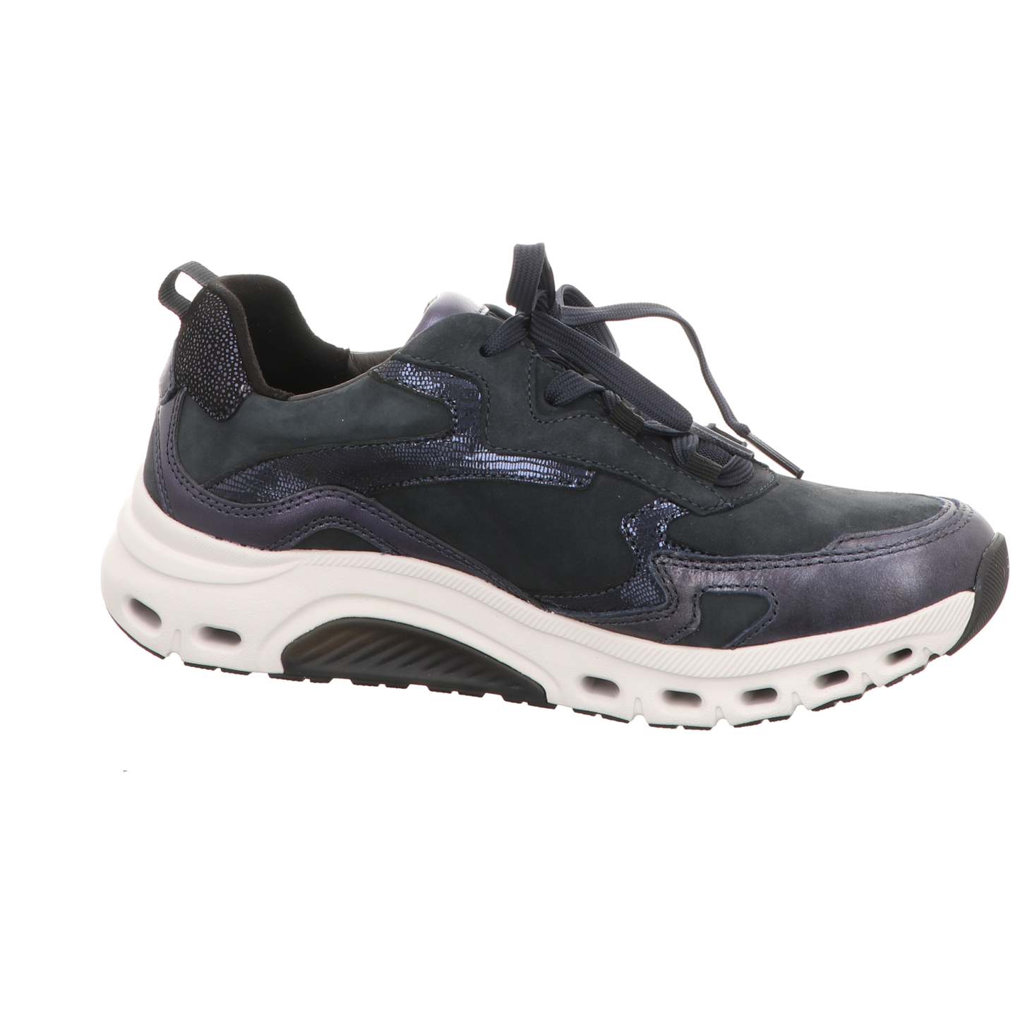 Gabor Damen Schnürschuh bequem  in blau