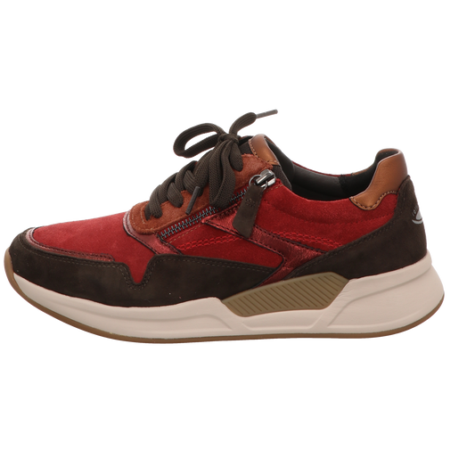 Gabor Damen Schnürschuh bequem  in bordeaux