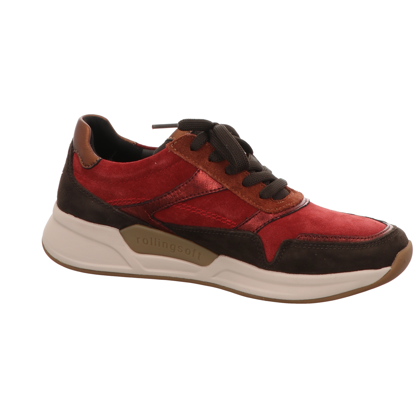 Gabor Damen Schnürschuh bequem  in bordeaux