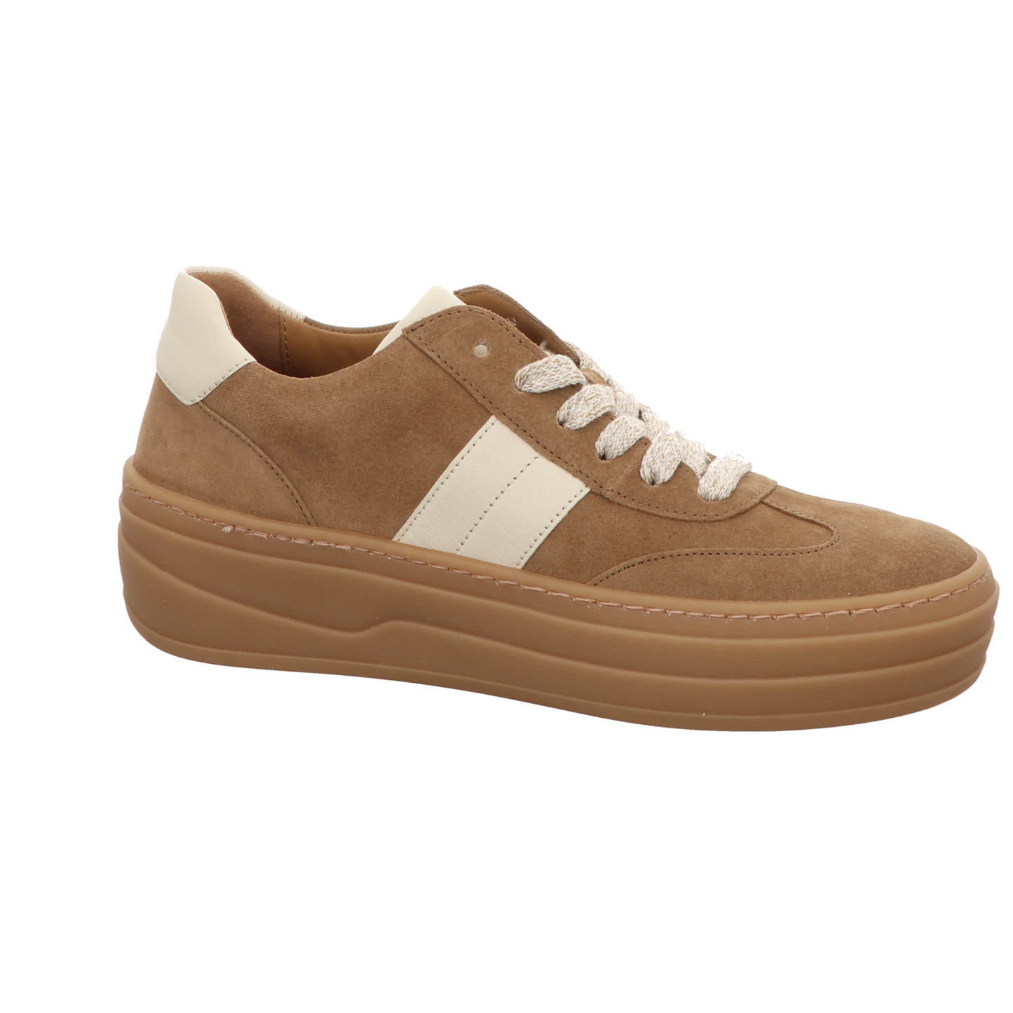 Gabor Damen Schnürschuh  in beige