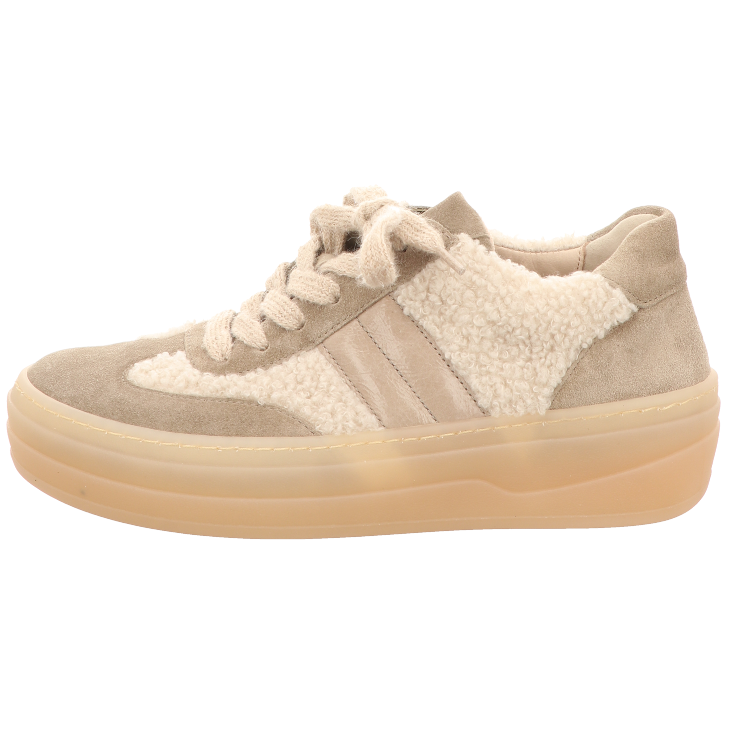 Gabor Damen Schnürschuh  in beige
