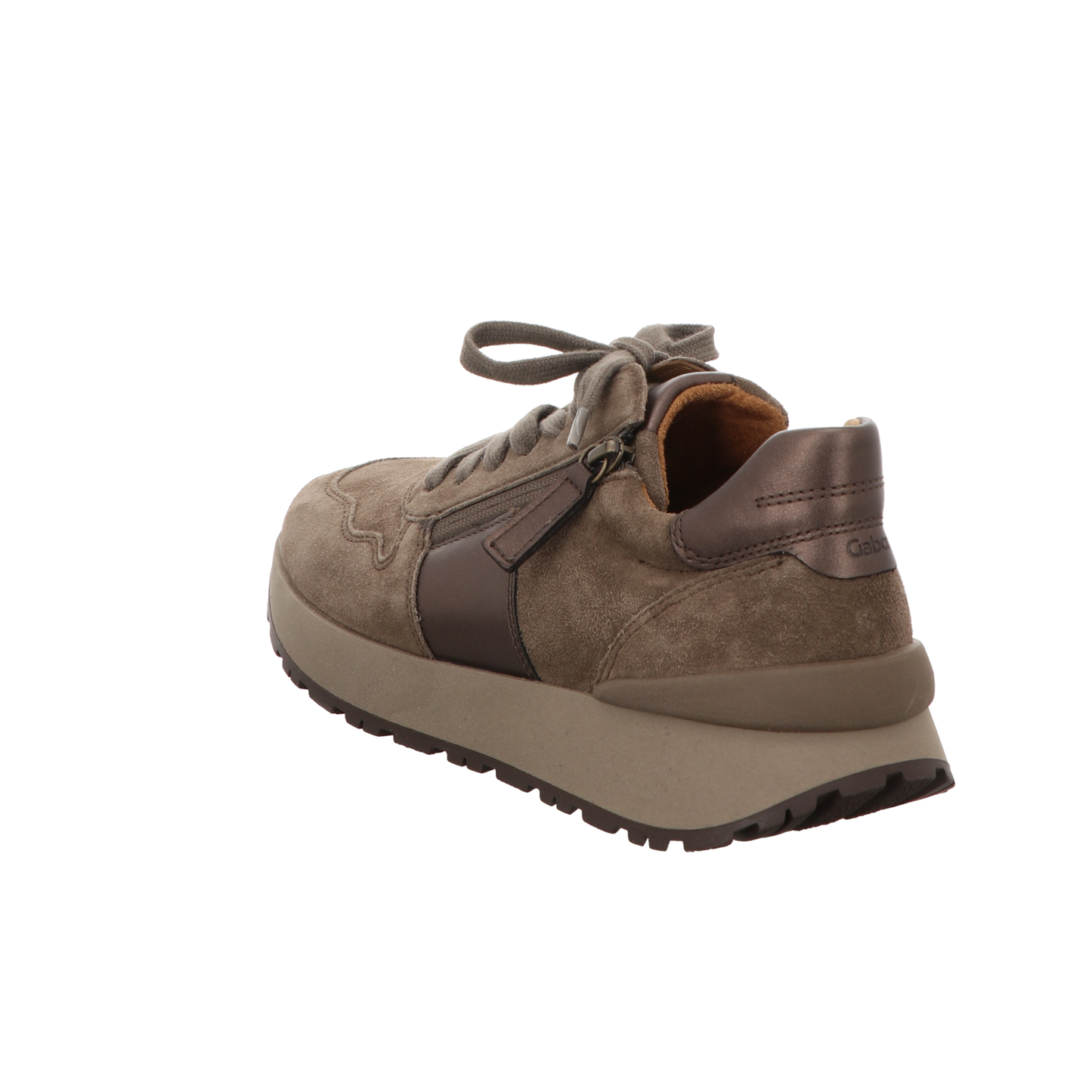 Gabor Damen Schnürschuh  in bronce