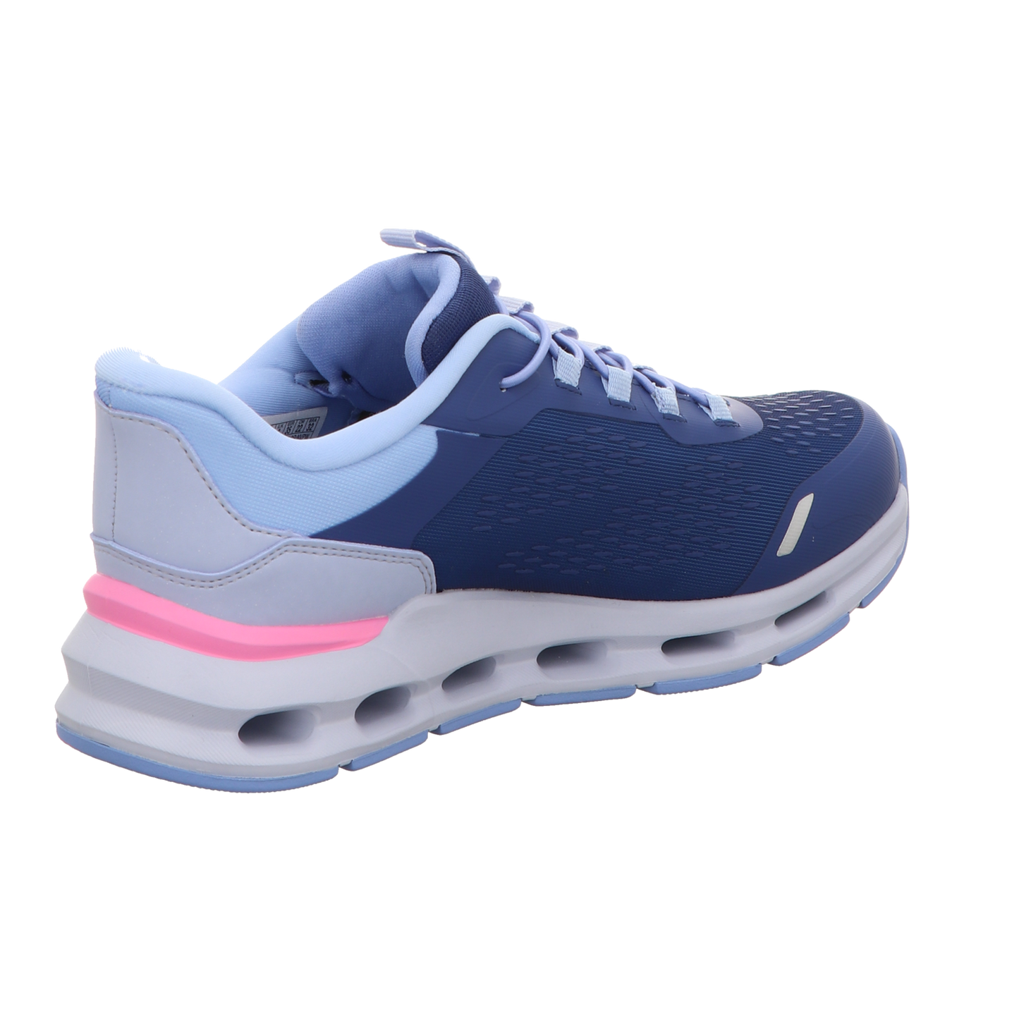 Skechers Herren Slipper Slip-Ins Bungee- Glide Step in blau