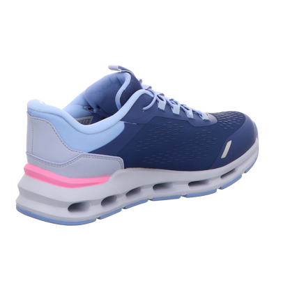 Skechers Herren Slipper Slip-Ins Bungee- Glide Step in blau