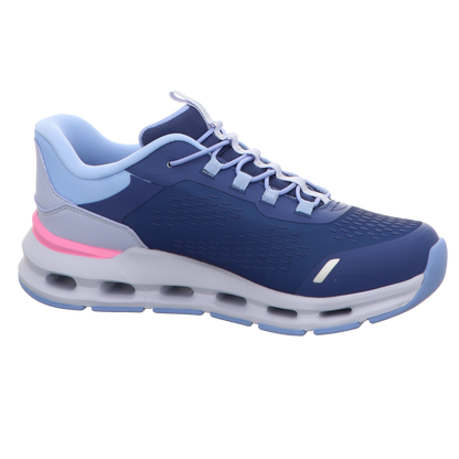 Skechers Herren Slipper Slip-Ins Bungee- Glide Step in blau