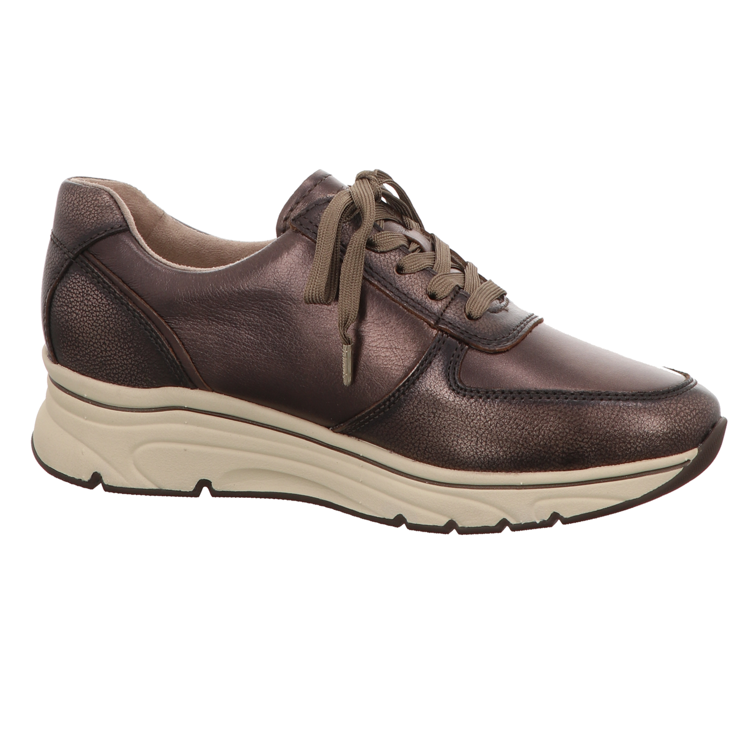 Tamaris Damen Schnürschuh M2371142 in bronze