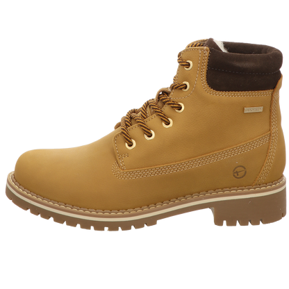 Tamaris Damen Schnürstiefel M2624441 in gelb