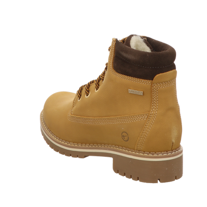 Tamaris Damen Schnürstiefel M2624441 in gelb