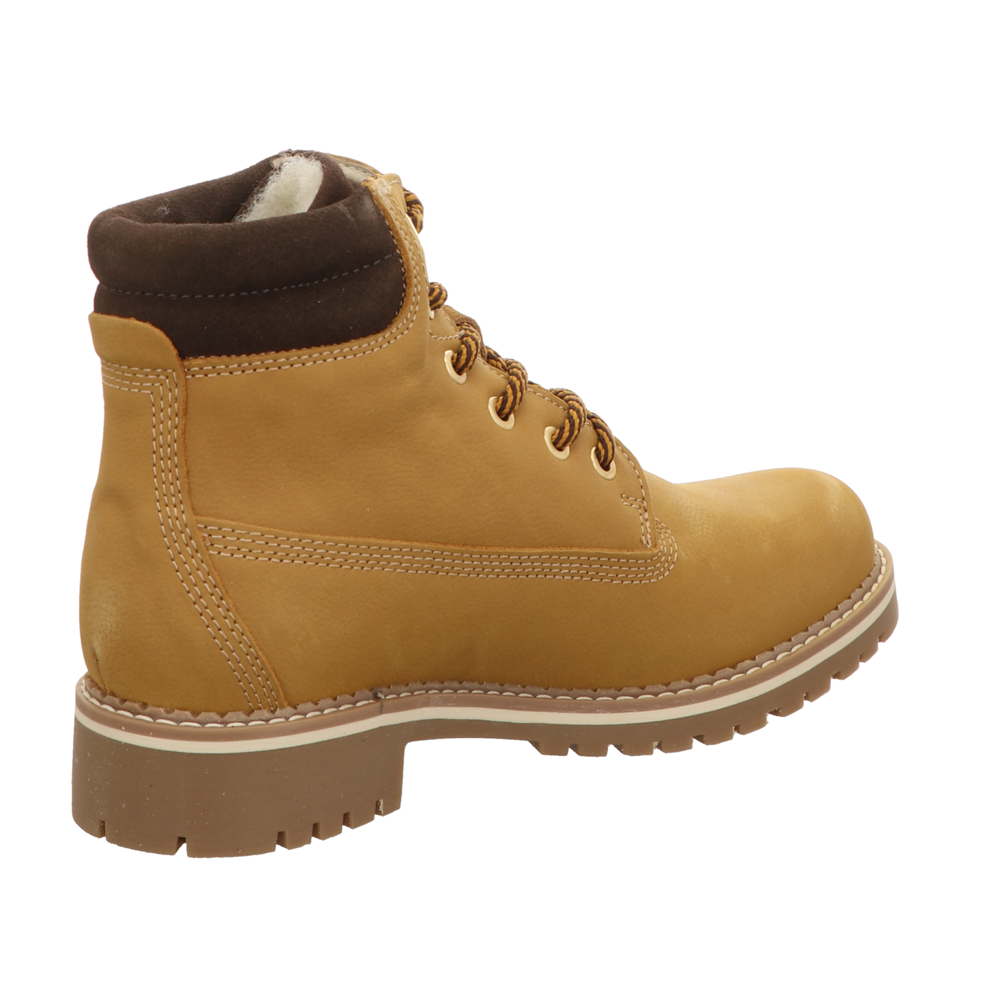 Tamaris Damen Schnürstiefel M2624441 in gelb