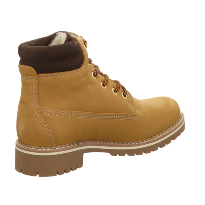 Tamaris Damen Schnürstiefel M2624441 in gelb